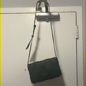 Vegan leather cassette style bag
